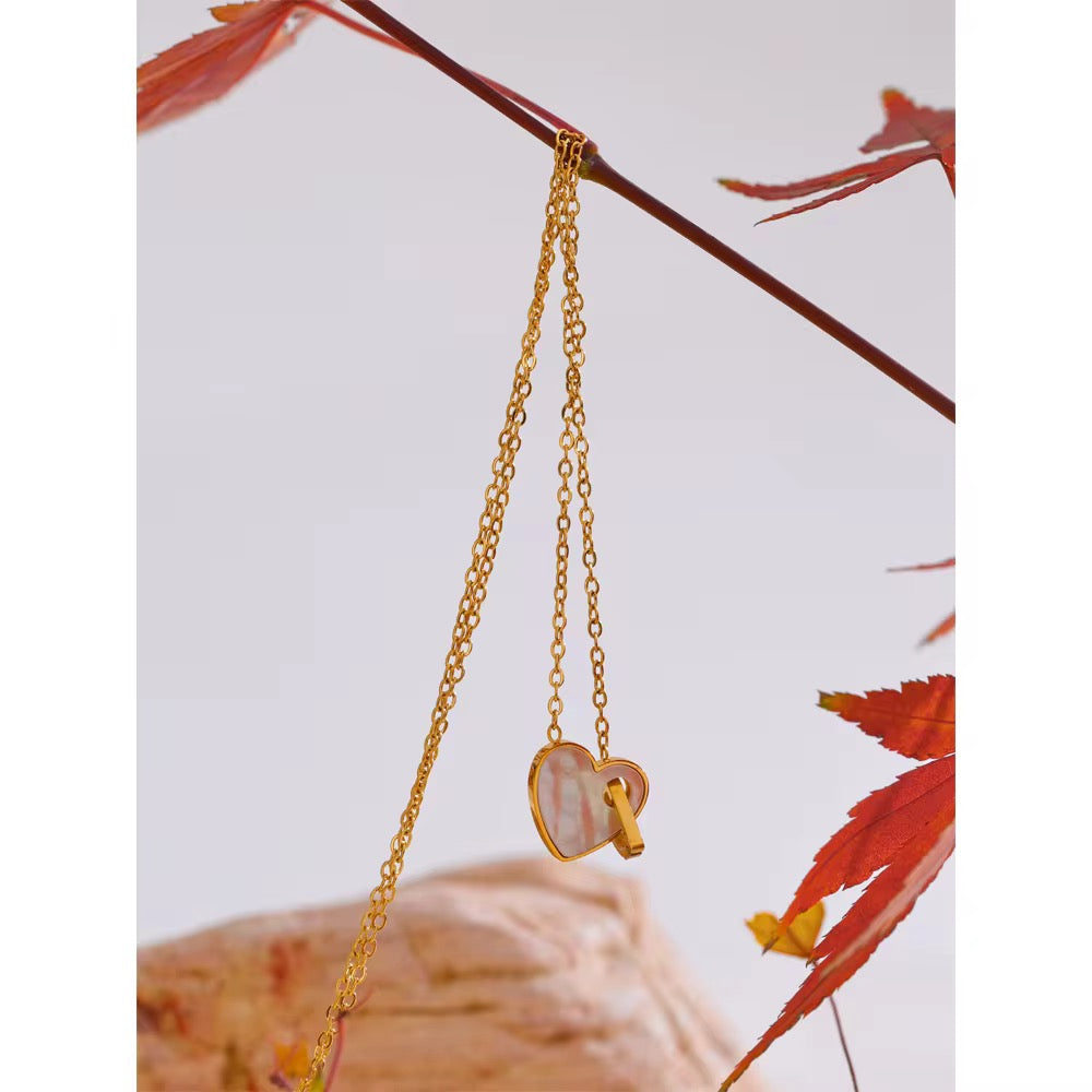 
                  
                    Shell Heart Necklace
                  
                