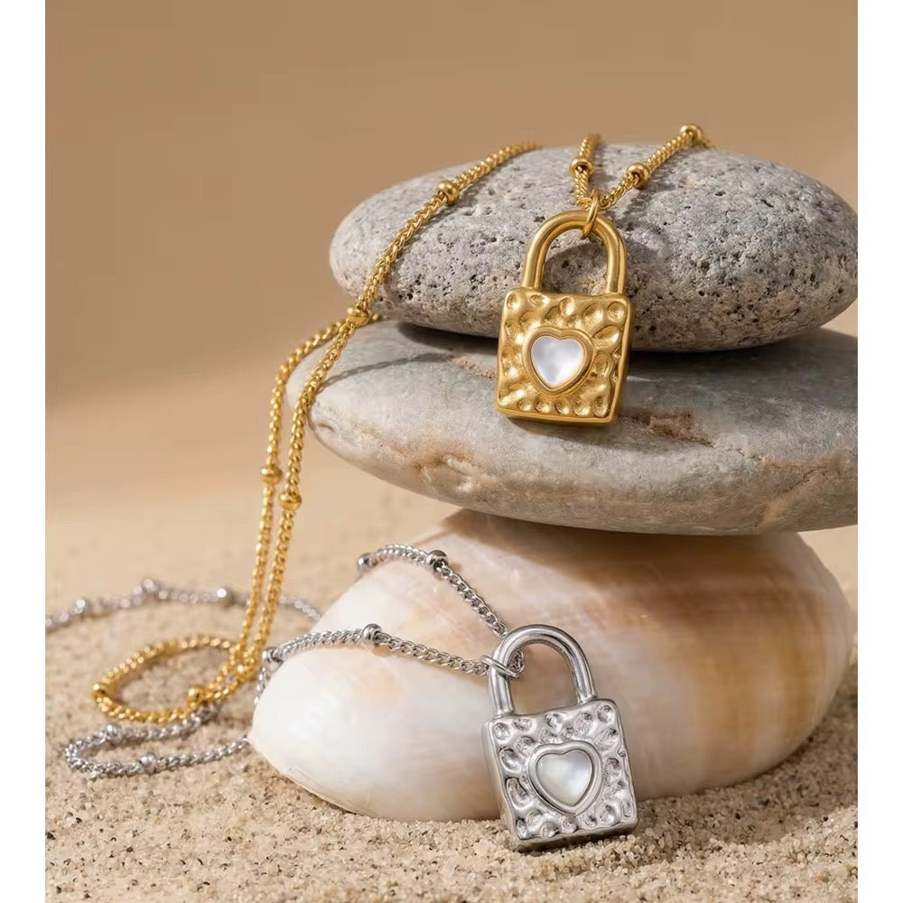
                  
                    Heart Lock Necklace
                  
                