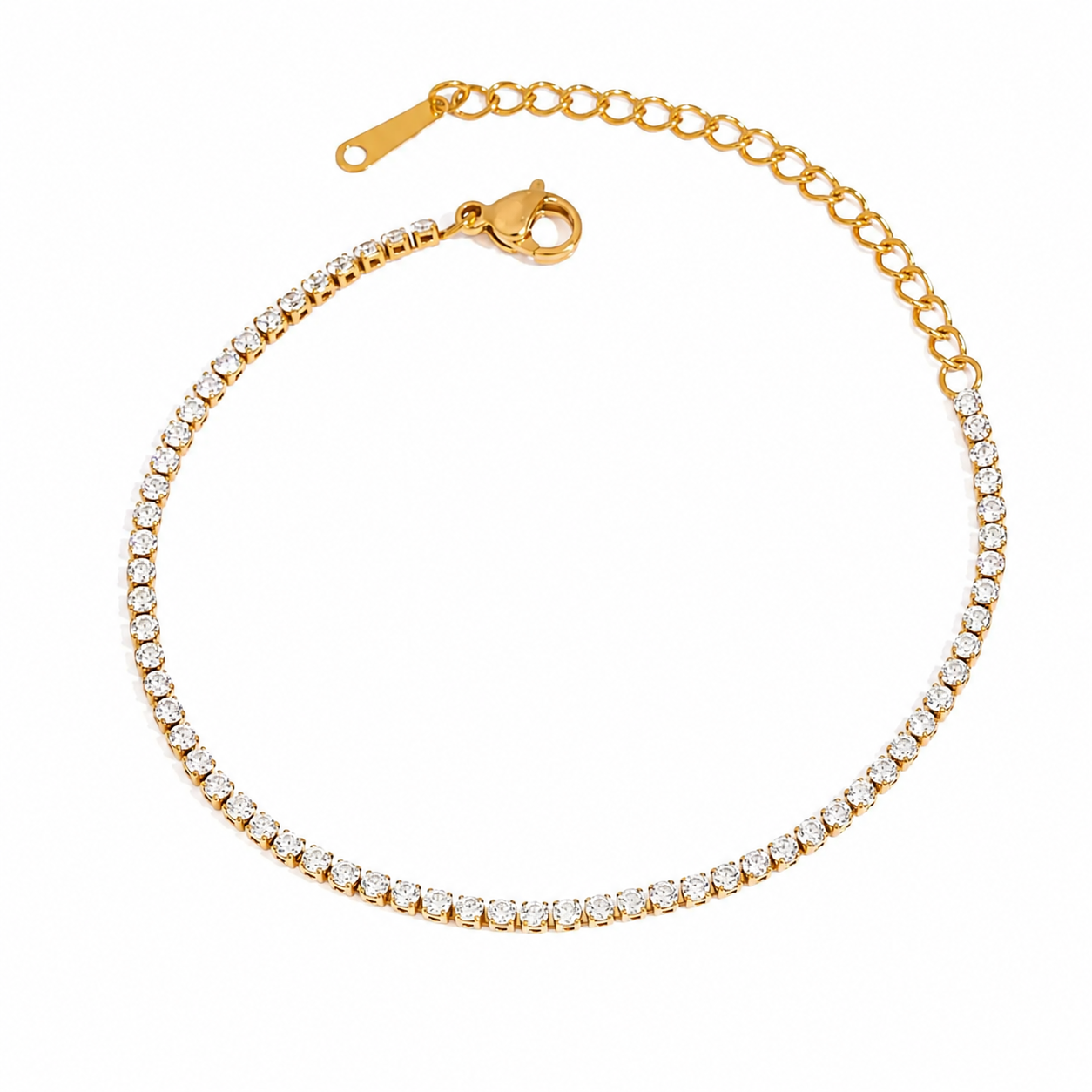 
                  
                    Celeste Crystal Tennis Bracelet
                  
                