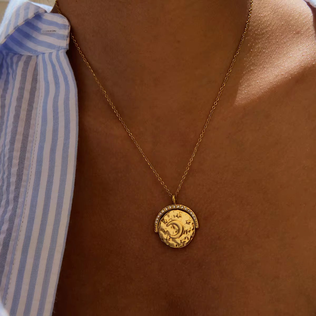 
                  
                    Pendant Necklace Beach Australian Owned Boho And Mala Gold Plated Under Stainless Steel Statement Necklace Waterproof Tarnish-Free Earrings Everyday Boho Jewellery
                  
                