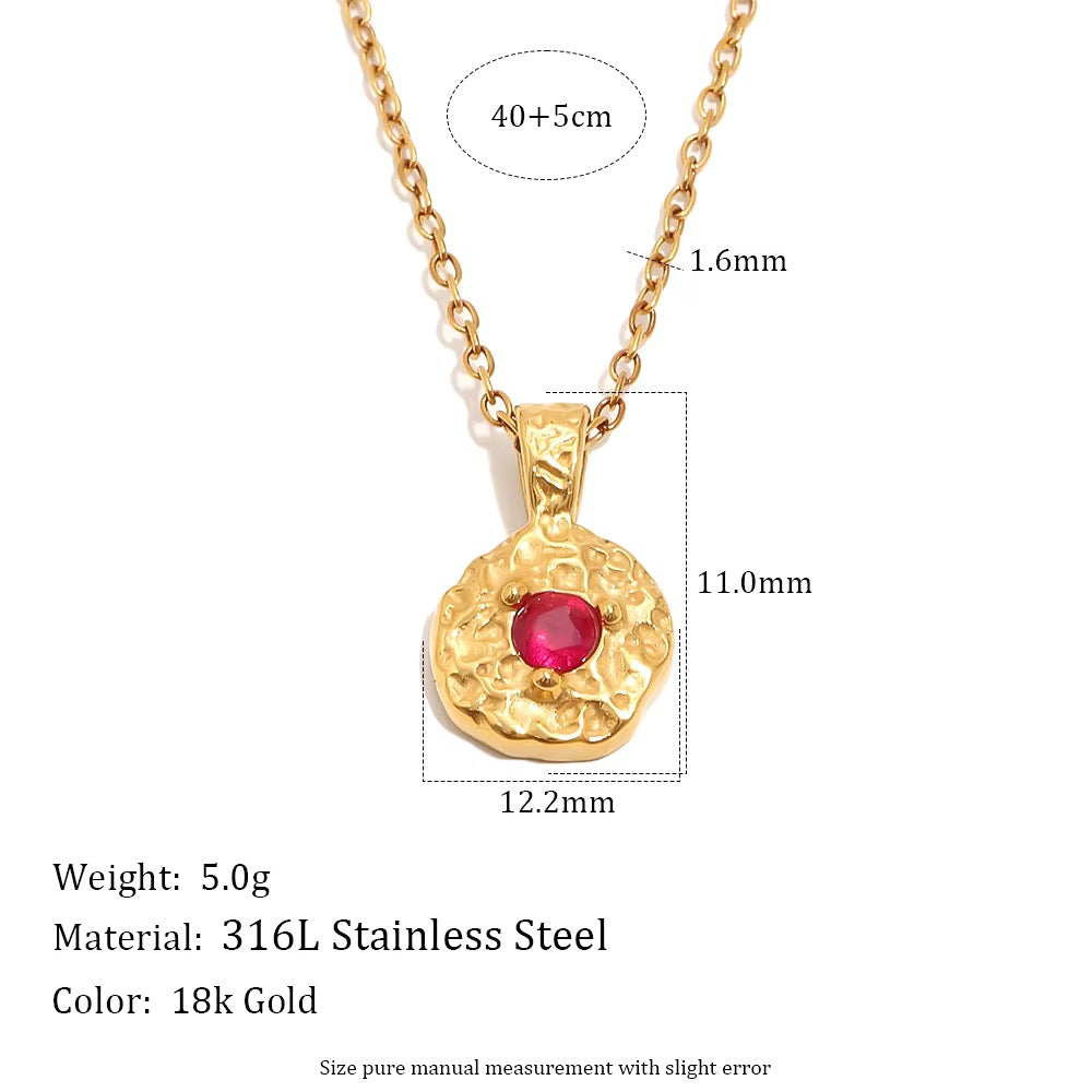 
                  
                    Gold Plated Stainless Steel Waterproof & Tarnish-Free Necklaces- Boho Jewellery For Everyday Wear (January)
                  
                