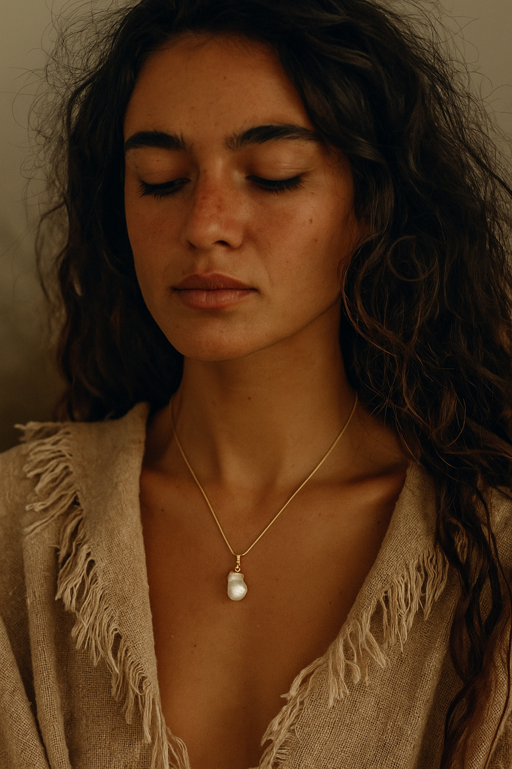 Boho & Mala Freshwater Pearl Necklace SCN1017