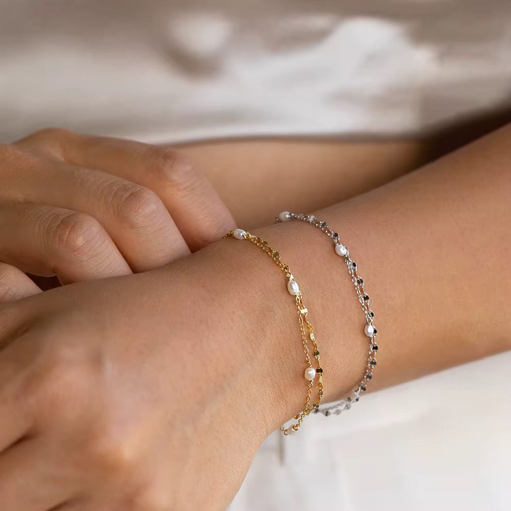 
                  
                    Waterproof Tarnish-Free Boho & Mala Stainless Steel Bracelet – Everyday Jewellery for Free Spirits
                  
                