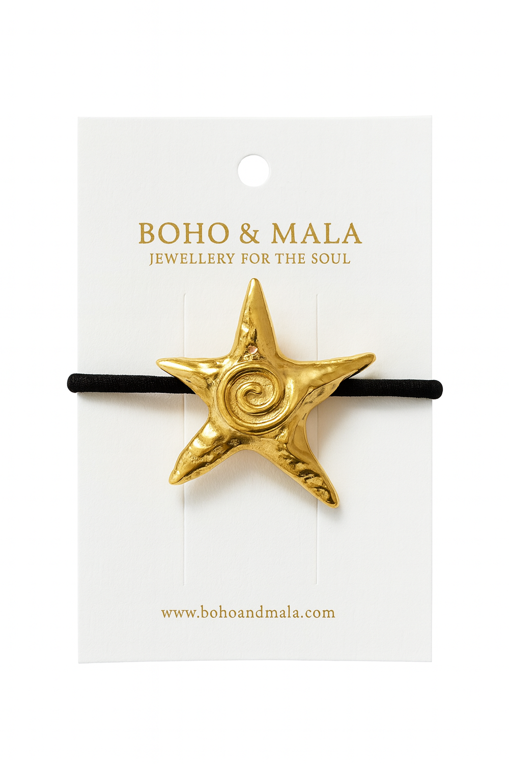Boho & Mala Starfish Hair Tie