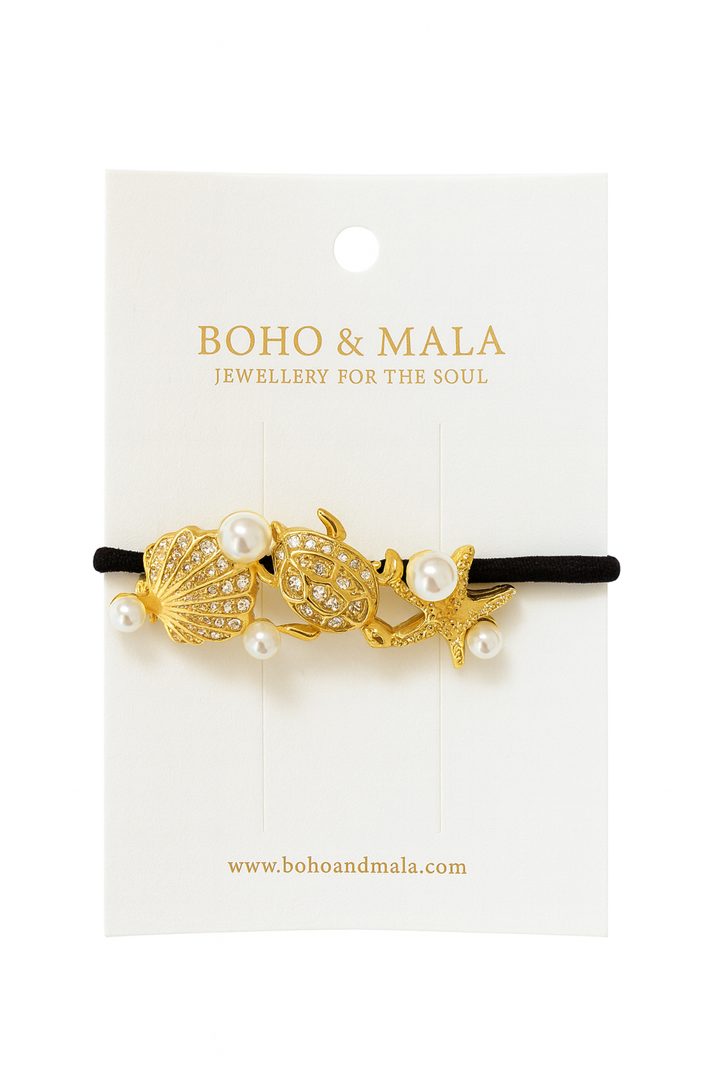 Boho & Mala Starfish Hair Tie
