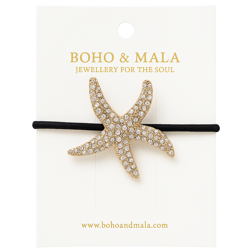 Boho & Mala Starfish Hair Tie