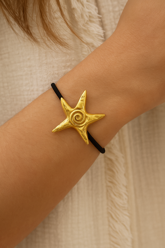 
                  
                    Boho & Mala Starfish Hair Tie
                  
                