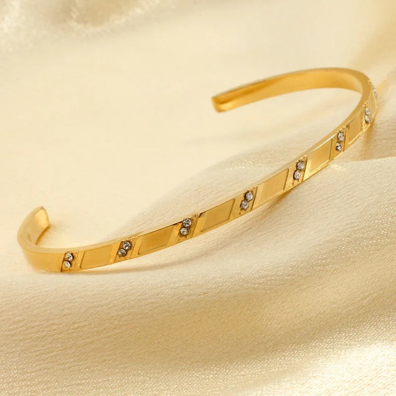 
                  
                    Boho & Mala Gold Plated Stainless Steel Bracelet
                  
                