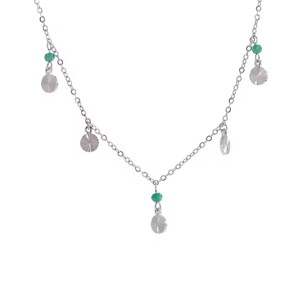 Silver Stainless Steel Waterproof & Tarnish-Free Necklaces- Boho Jewellery For Everyday Wear