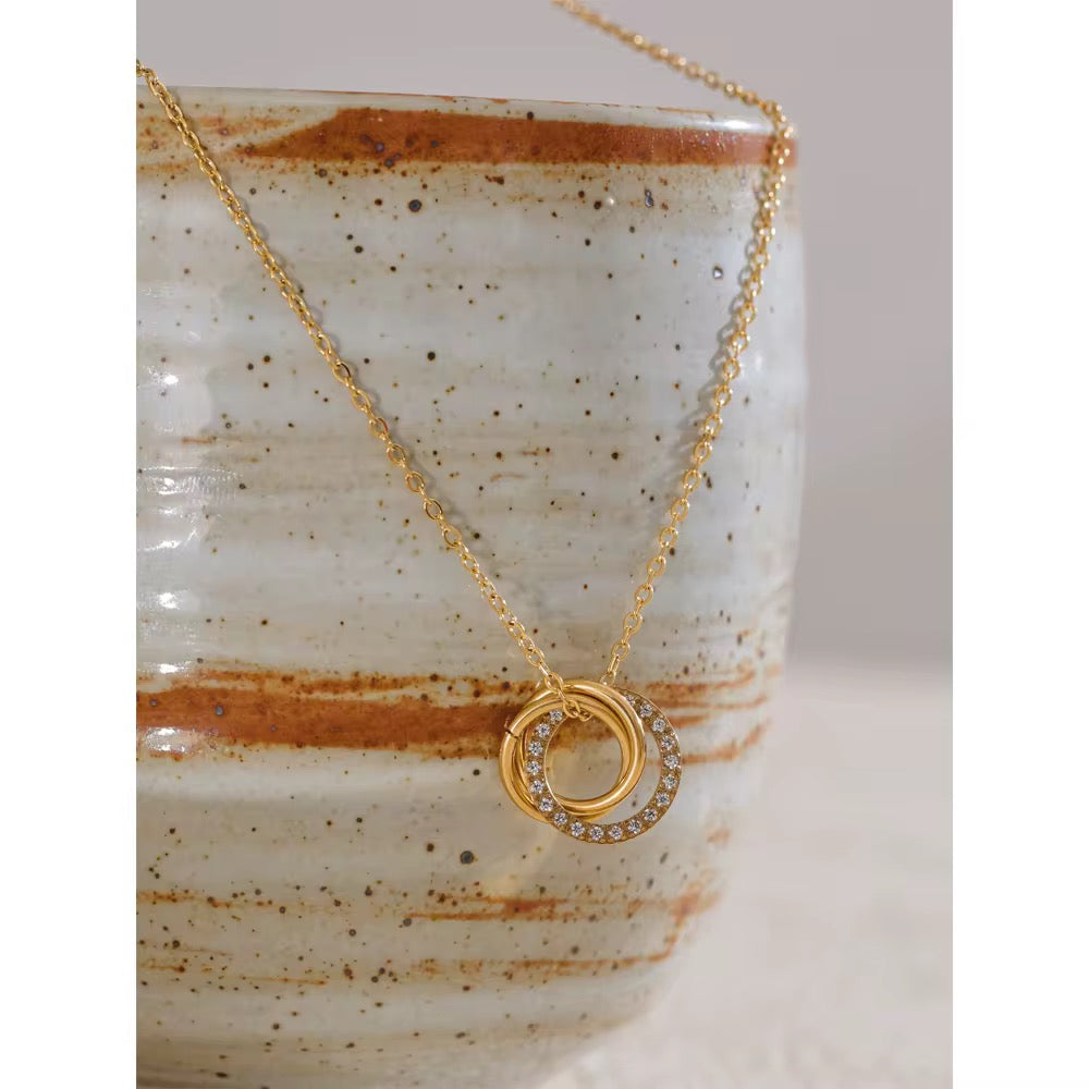 
                  
                    Gold Plated Stainless Steel Waterproof & Tarnish-Free Necklaces- Boho Jewellery For Everyday Wear
                  
                