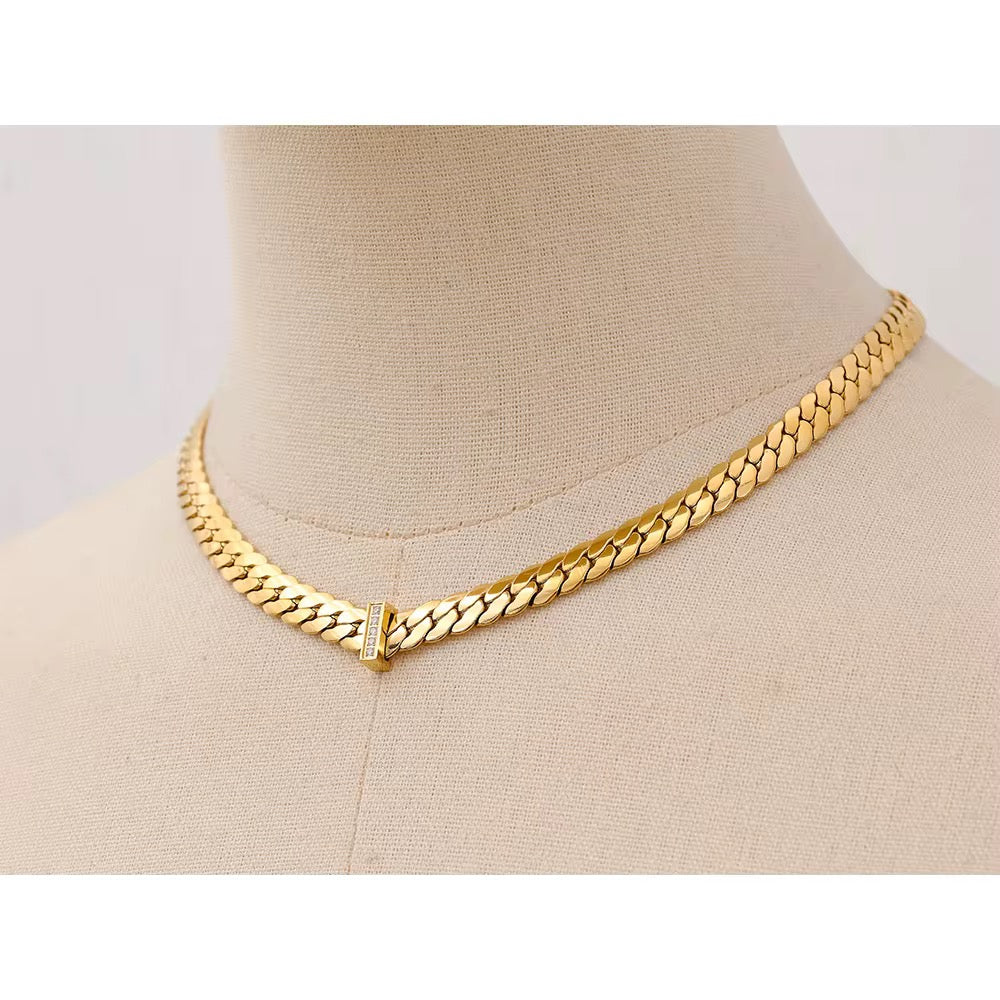 
                  
                    Gold Plated Stainless Steel Waterproof & Tarnish-Free Necklaces- Boho Jewellery For Everyday Wear
                  
                