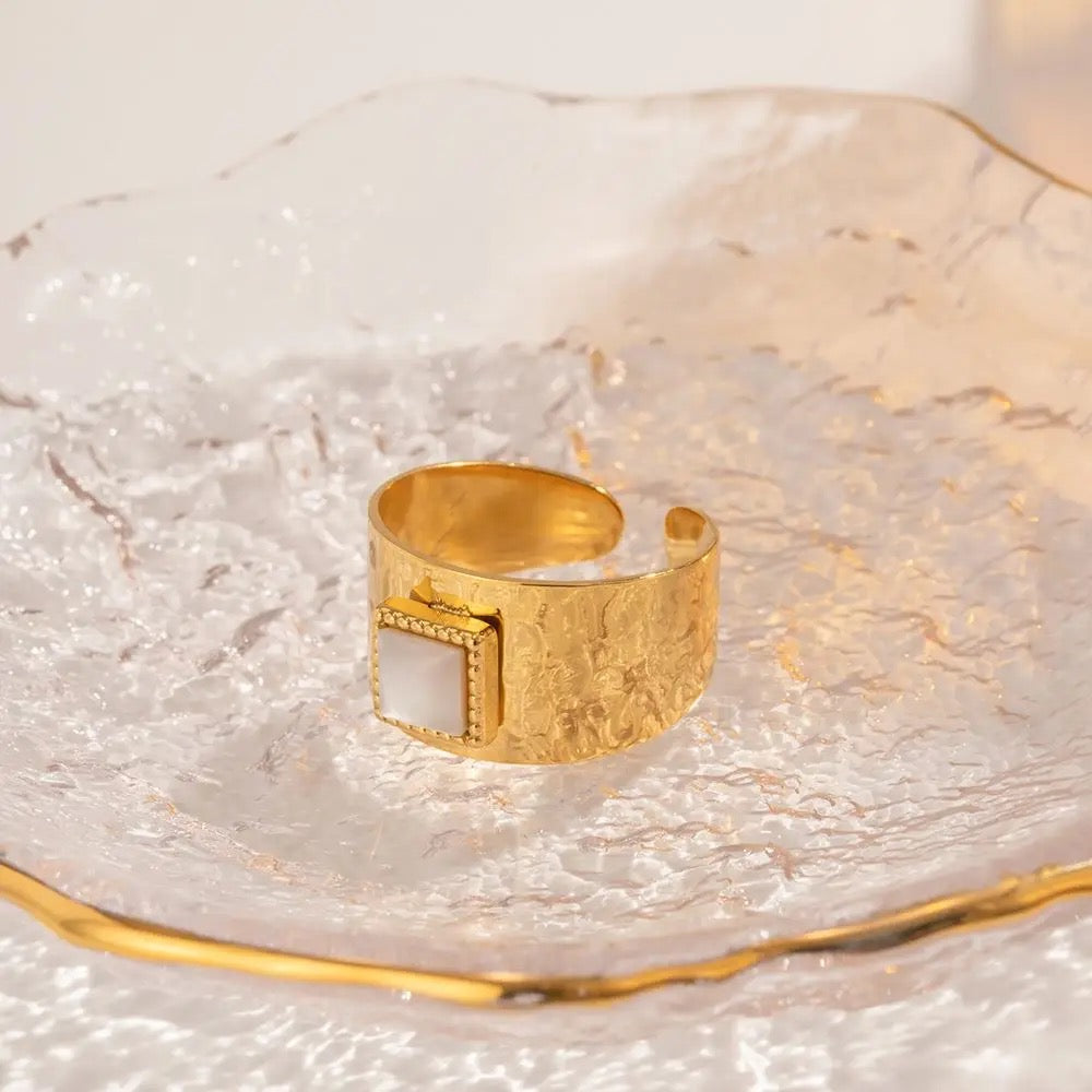 
                  
                    Boho & Mala 18k Gold Ring (adjustable)
                  
                