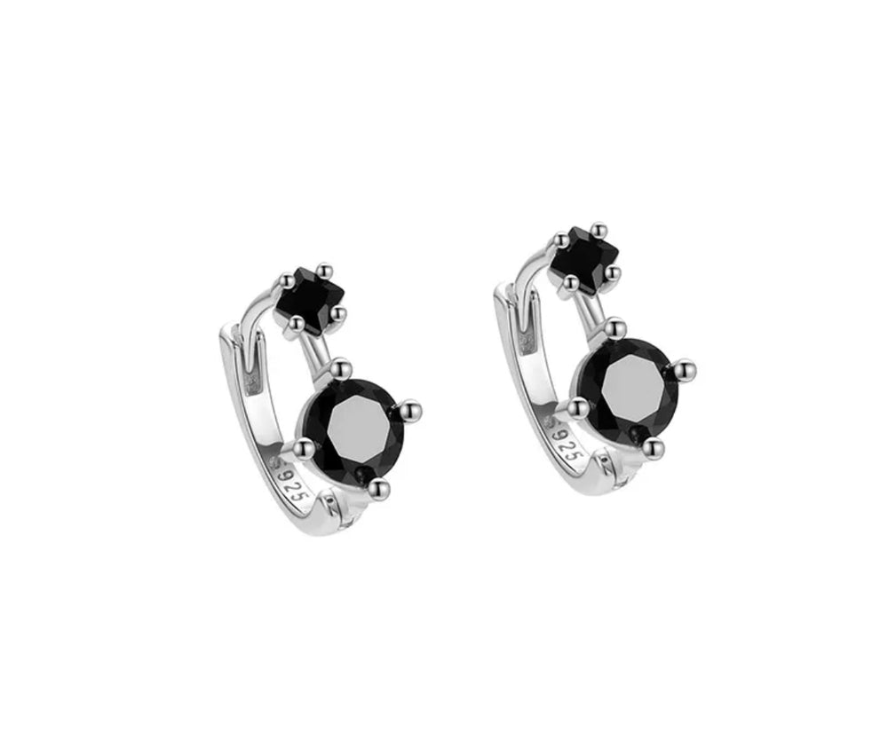 Boho & Mala Huggies Sterling Silver Hoop Earrings DE100030
