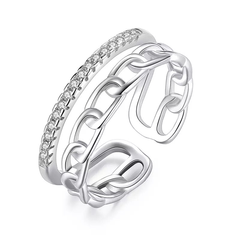 
                  
                    Sterling Silver Ring - adjustable | Boho & Mala
                  
                