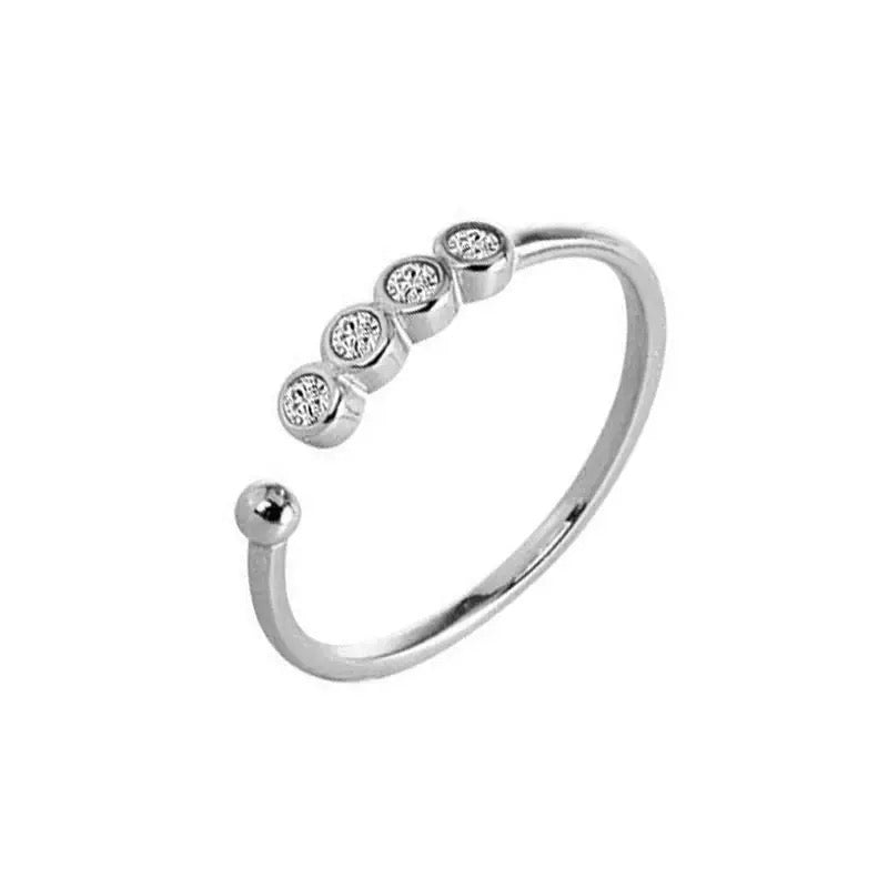 Sterling Silver Ring - Adjustable  | Boho & Mala 