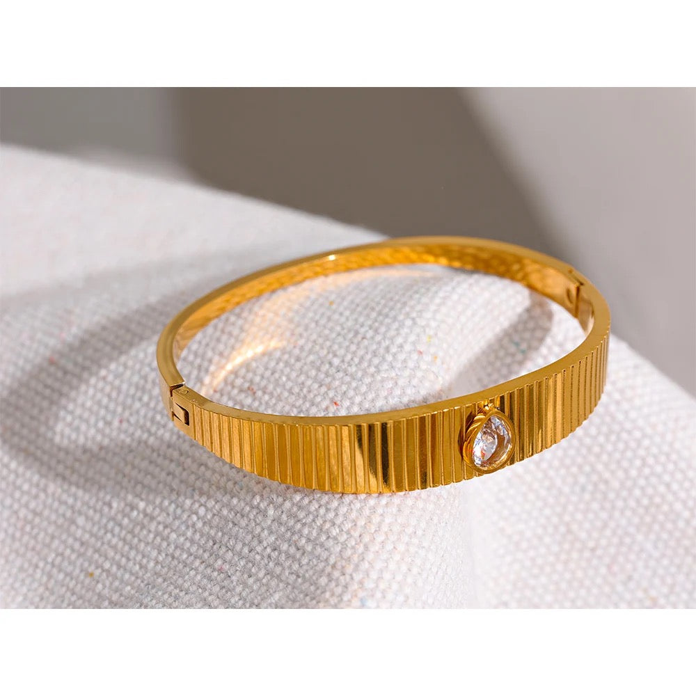
                  
                    Boho & Mala Gold Cuff Bracelet
                  
                