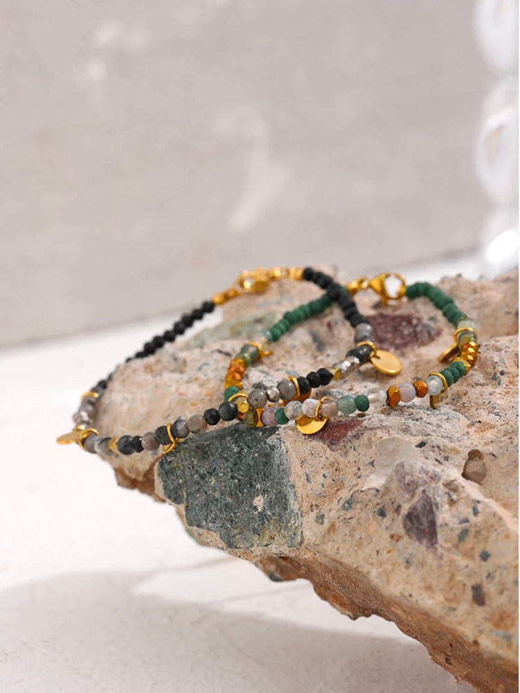 
                  
                    Boho & Mala Mini Mix Stone Beaded Bracelet DCB1041
                  
                