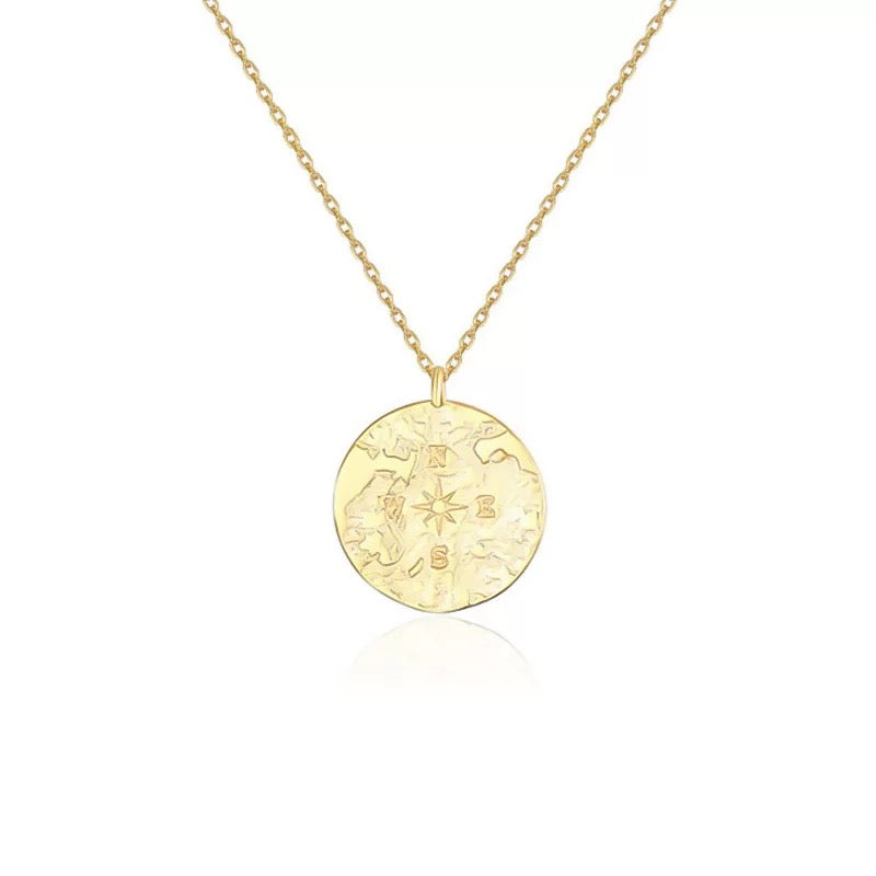 
                  
                    Boho & Mala |  18k Gold Plated Pendant Necklace
                  
                
