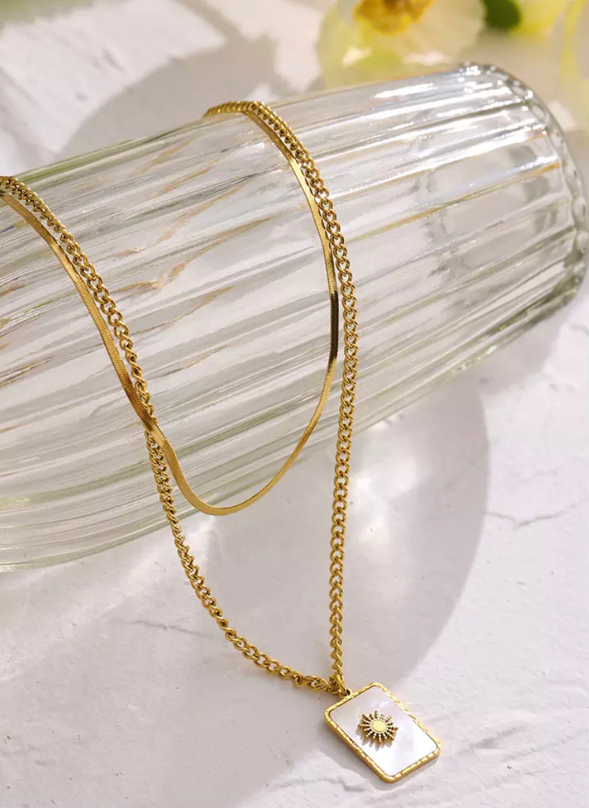 
                  
                    Double Chain Pendant Necklaces at Boho & Mala
                  
                