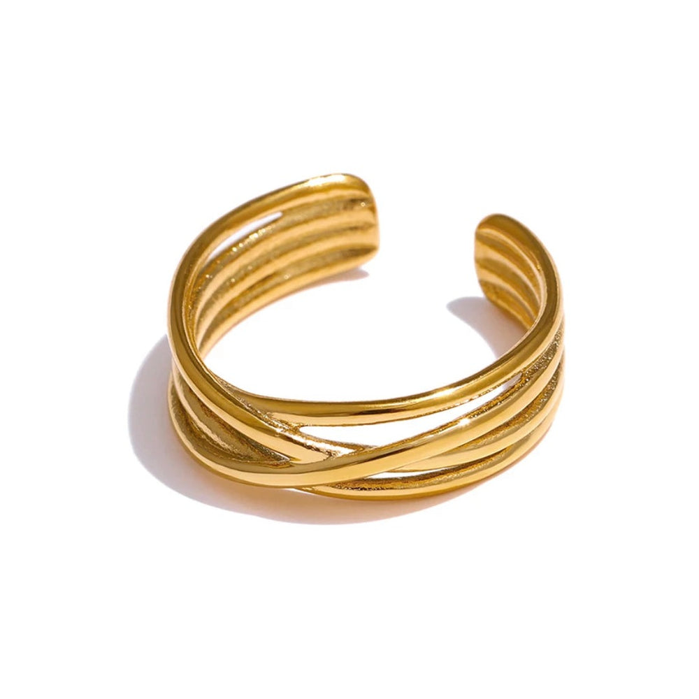 
                  
                    Boho & Mala Gold Ring (size 7)
                  
                