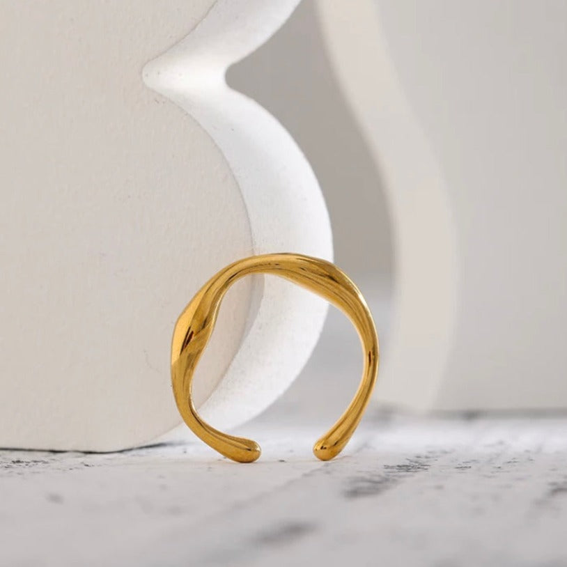 
                  
                    Boho & Mala Gold Ring (adjustable)
                  
                
