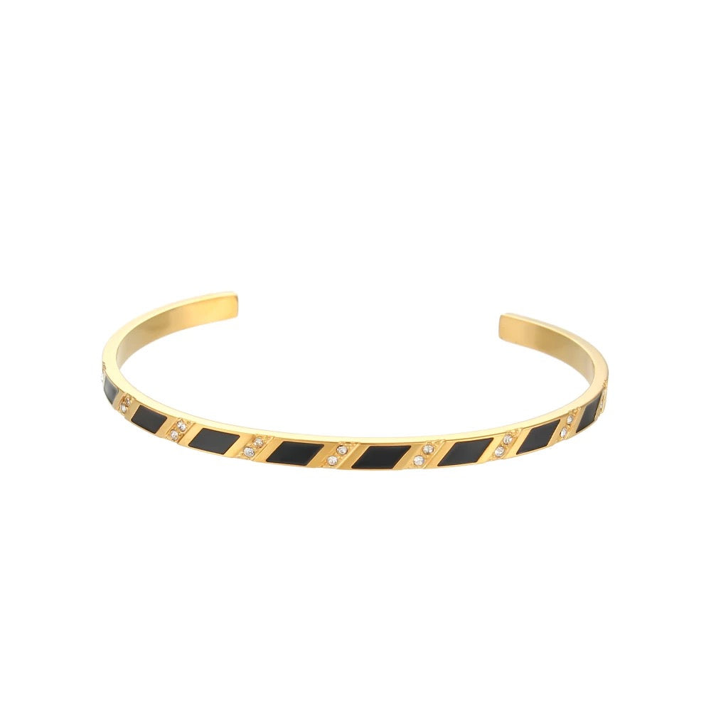 Trendy Cuff Bracelets - 18K Gold Plated | Boho & Mala