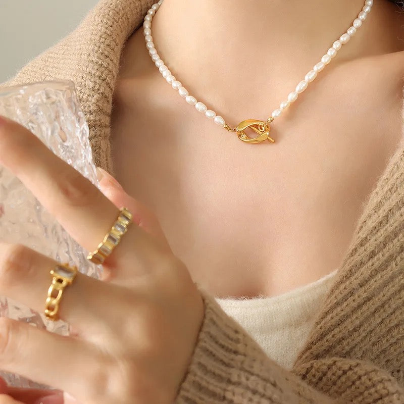 
                  
                    Boho & Mala Freshwater Pearl Necklace
                  
                
