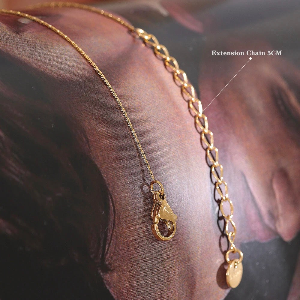 
                  
                    Boho & Mala 18k Gold / Stainless Steel Pendant Necklace TN101021
                  
                