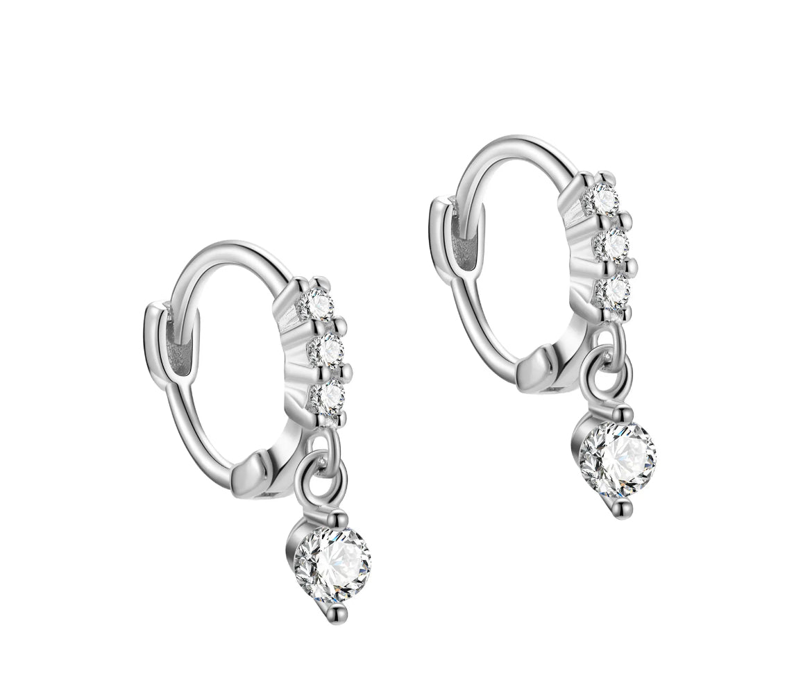 
                  
                    Boho & Mala Sterling Silver Hoop Earrings
                  
                