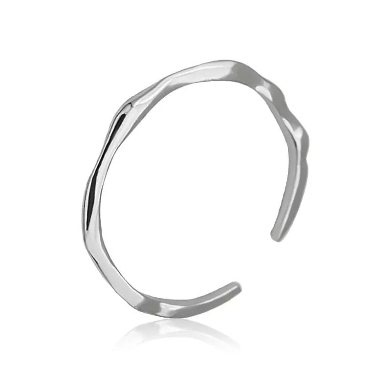 
                  
                    Sterling Silver Ring  - Adjustable | Boho & Mala
                  
                