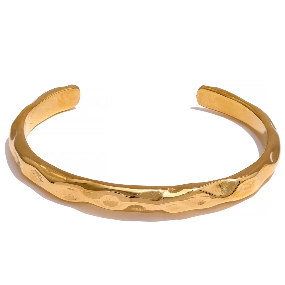 
                  
                    Gold Cuff Bracelet | Boho & Mala 
                  
                
