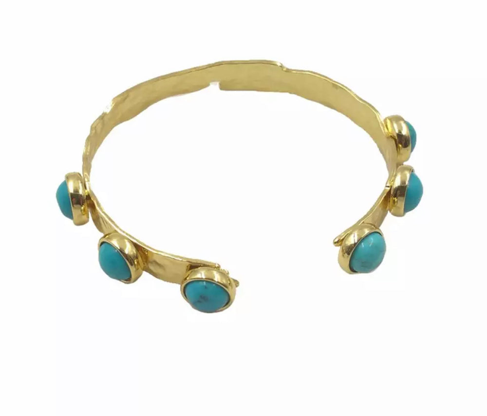 
                  
                    Turquoise Cuff Bracelet at Boho & Mala
                  
                