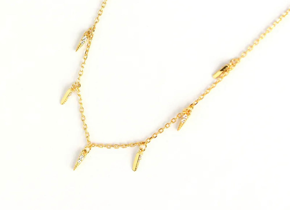 Boho & Mala 18k Gold Plated Layering Necklace