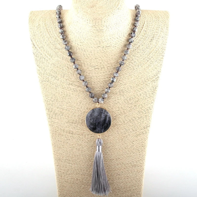 Tassel Necklaces for Women by Boho & Mala