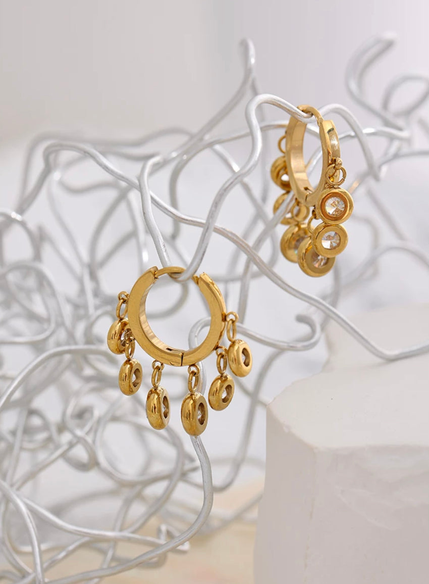 
                  
                    Boho & Mala 18k Gold Plated Earrings
                  
                
