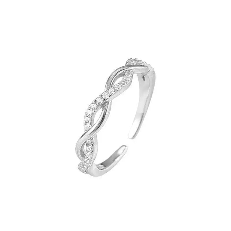 
                  
                    Sterling Silver Ring - adjustable | Boho & Mala 
                  
                