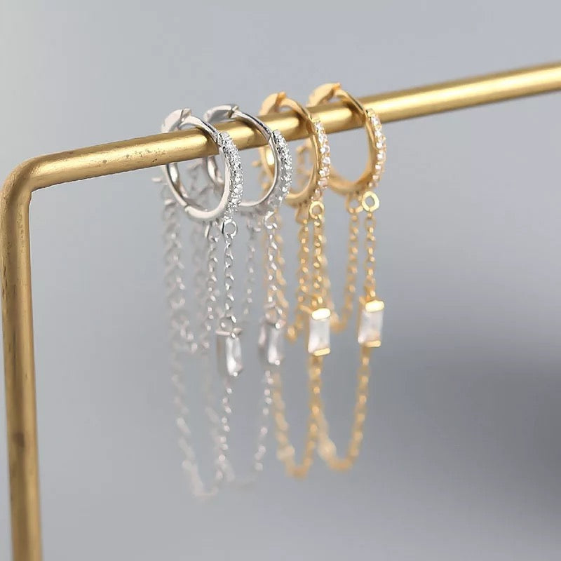 
                  
                    Wholesale Huggies Sterling Silver Hoop Earrings at Boho & Mala
                  
                